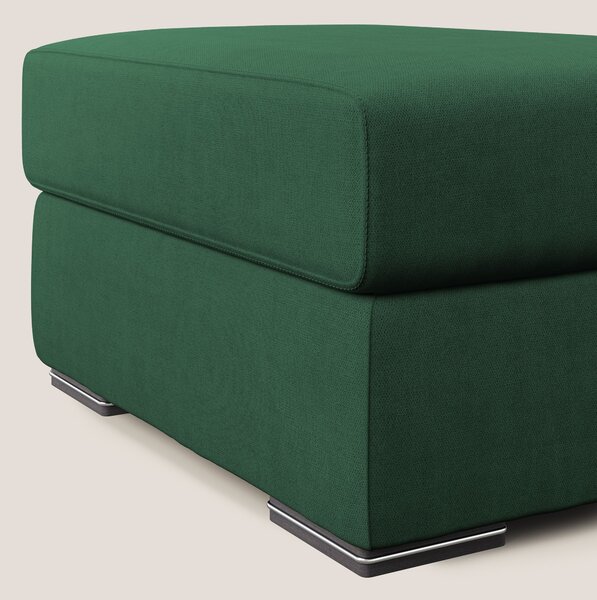 Sun pouf apribile contenitore in tessuto impermeabile T02 verde