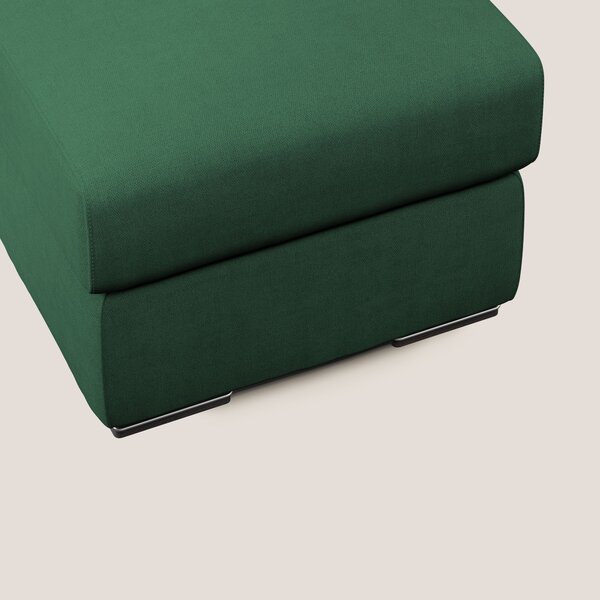 Sun pouf apribile contenitore in tessuto impermeabile T02 verde