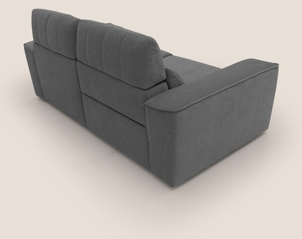 Clark Divano modulare con opzione relax elettrico in tessuto smacchiab
