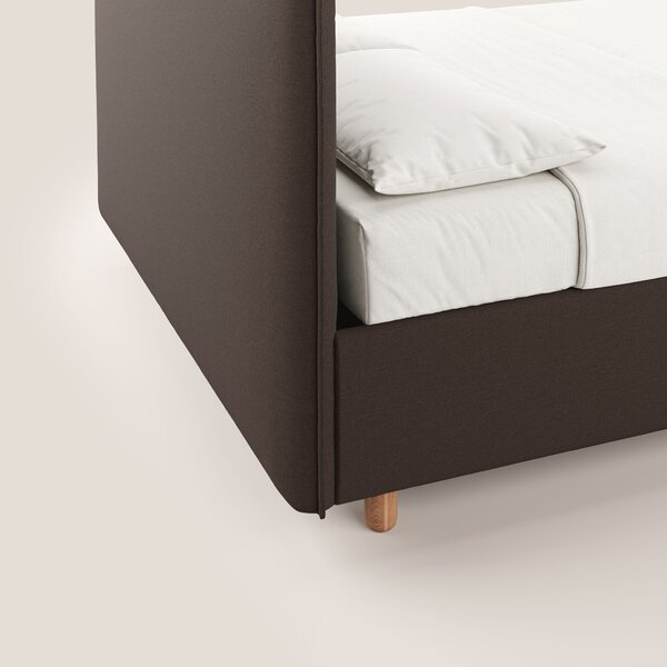 Lothar letto contenitore maxi dalle dimensioni contenute in tessuto im