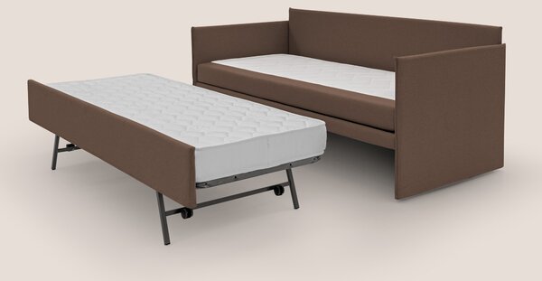 Brenta Divano duplex con doppio letto in tessuto simil cotone impermea