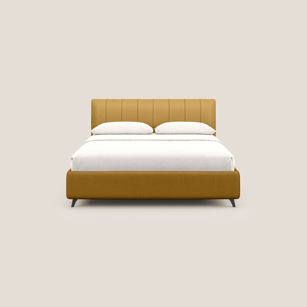 Bogart letto imbottito contenitore completamente sfoderabile in microf