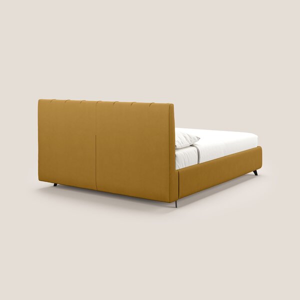 Bogart letto imbottito contenitore completamente sfoderabile in microf