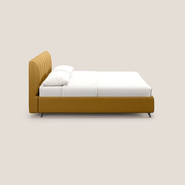 Bogart letto imbottito contenitore completamente sfoderabile in microf