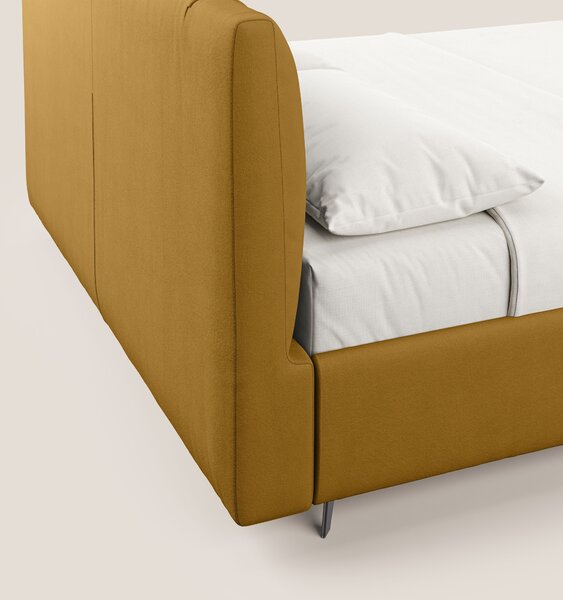 Bogart letto imbottito contenitore completamente sfoderabile in microf