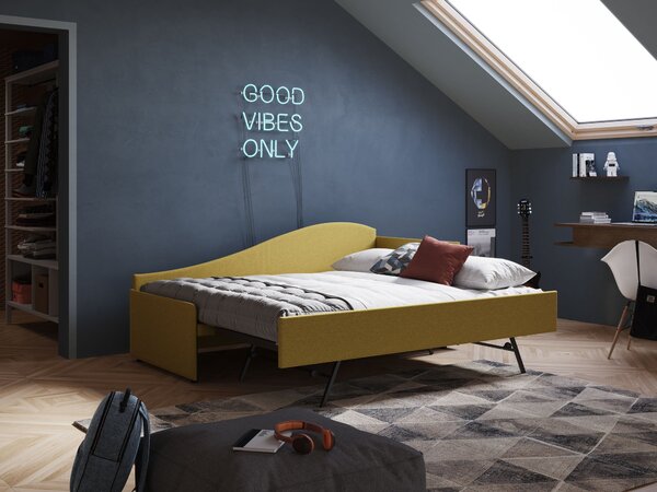 Nolo Divano duplex con doppio letto in tessuto simil cotone impermeabi
