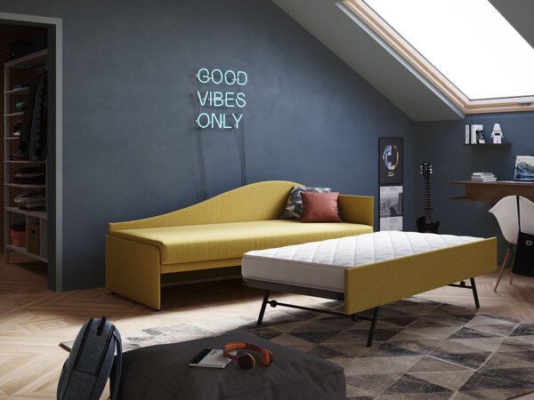 Nolo Divano duplex con doppio letto in tessuto simil cotone impermeabi