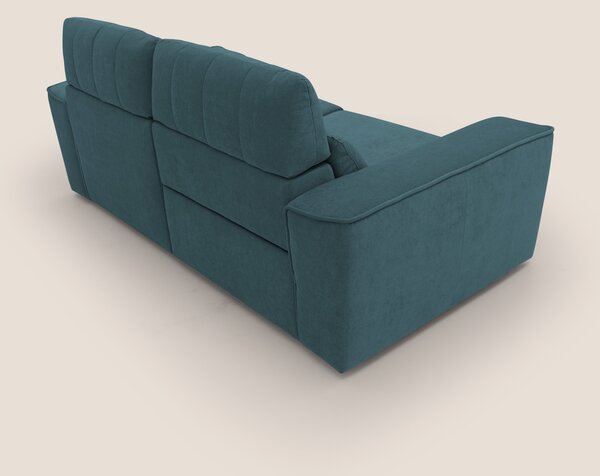 Clark Divano modulare con opzione relax elettrico in tessuto smacchiab