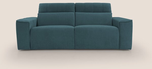 Clark Divano modulare con opzione relax elettrico in tessuto smacchiab