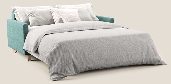 Edgar divano letto matrimoniale in tessuto felis impermeabile T03 verd