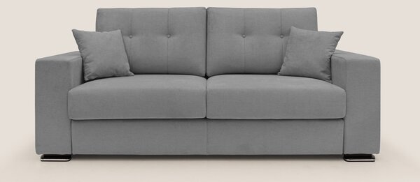 Giove divano in morbido tessuto impermeabile T02 grigio