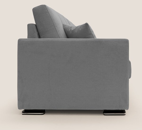 Giove divano in morbido tessuto impermeabile T02 grigio