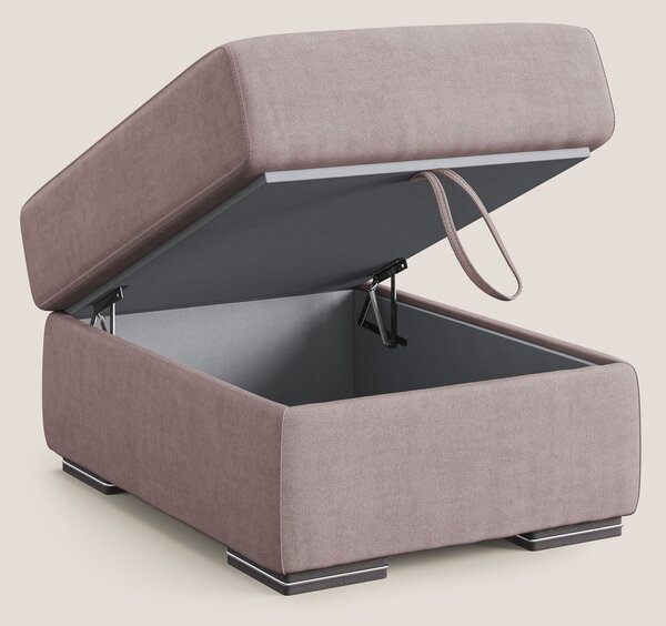 Sun pouf apribile contenitore in tessuto impermeabile T02 rosa