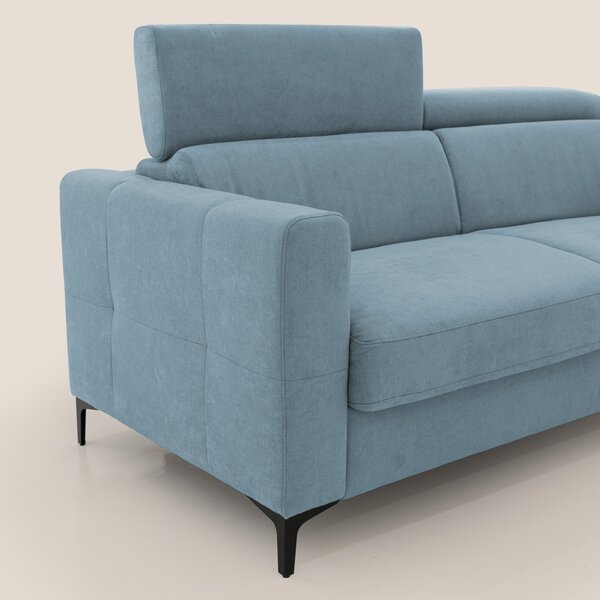 Gardenia divano letto materasso alto 18 cm con poggiatesta reclinabili