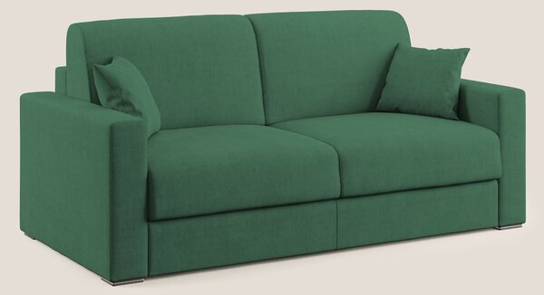 Best Divano letto matrimoniale in tessuto impermeabile T02 verde