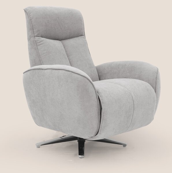 EVA Poltroncina RELAX in morbido tessuto impermeabile T02 grigio chiar