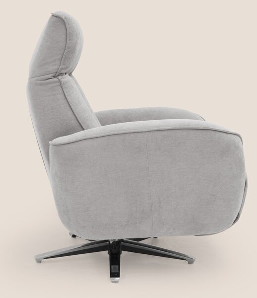EVA Poltroncina RELAX in morbido tessuto impermeabile T02 grigio chiar