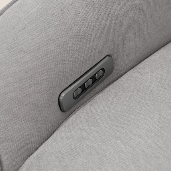 EVA Poltroncina RELAX in morbido tessuto impermeabile T02 grigio chiar