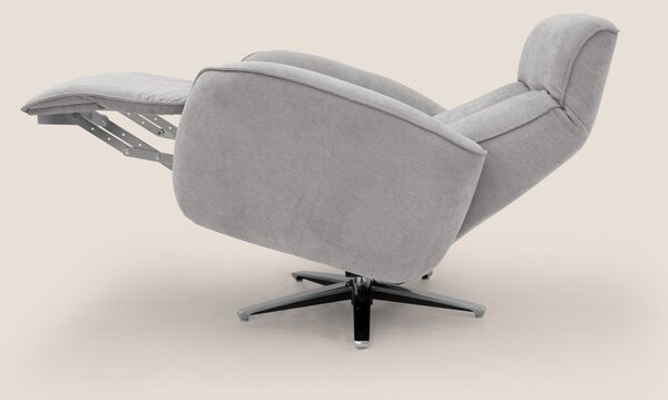 EVA Poltroncina RELAX in morbido tessuto impermeabile T02 grigio chiar