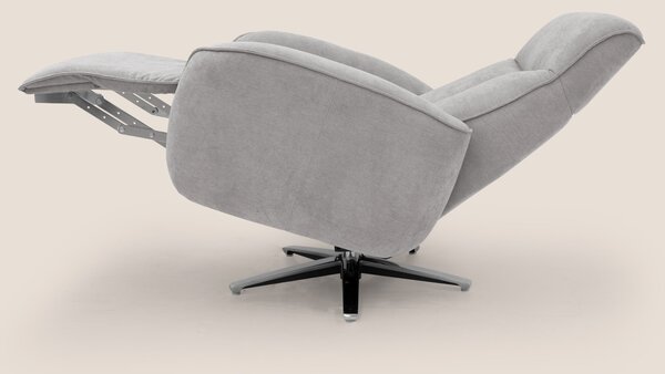 EVA Poltroncina RELAX in morbido tessuto impermeabile T02 grigio chiar
