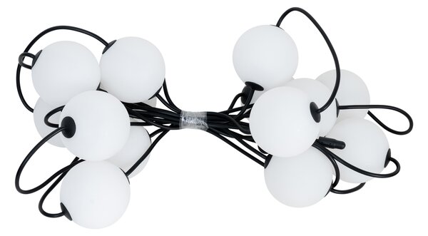 Catena luminosa da esterno moderna 8M con 14 luci LED - Malai