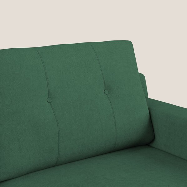 Danish divano moderno in tessuto morbido impermeabile T02 verde