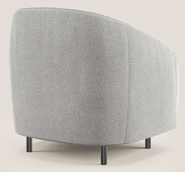 Pandora Poltroncina in morbido tessuto bouclé impermeabile T07 grigio
