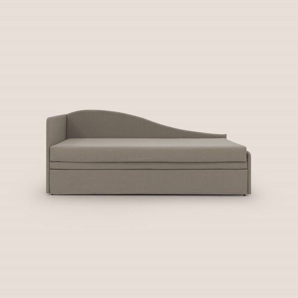 Nolo Divano duplex con doppio letto in tessuto simil cotone impermeabi