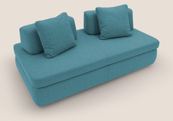 Gransasso Divano letto matrimoniale dal DESIGN innovativo in tessuto i