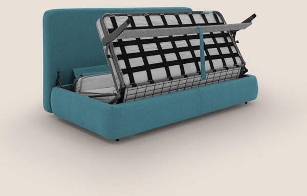 Gransasso Divano letto matrimoniale dal DESIGN innovativo in tessuto i