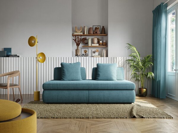 Gransasso Divano letto matrimoniale dal DESIGN innovativo in tessuto i