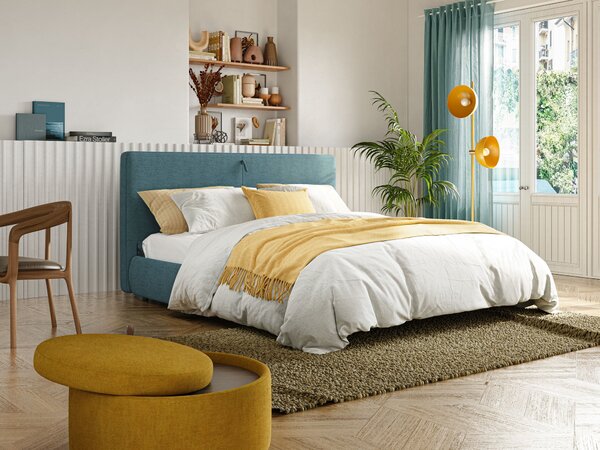 Gransasso Divano letto matrimoniale dal DESIGN innovativo in tessuto i