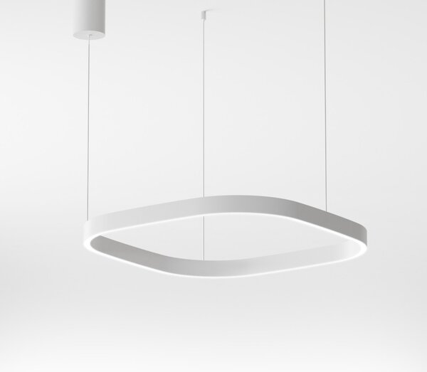 Gea Luce Criseide S/1P Quadrata lampada a sospensione LED