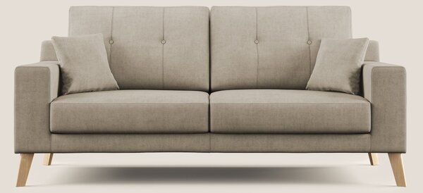 Danish divano moderno in tessuto morbido impermeabile T02 beige