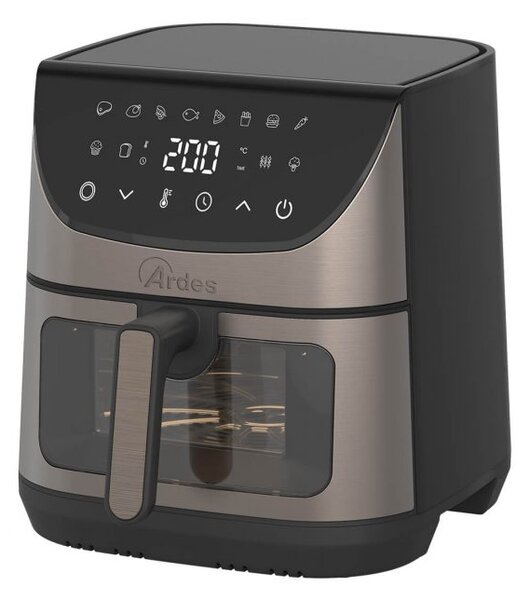Ardes Friggitrice ad Aria 8 Litri Potenza 1700 Watt con 12 Programmi Rapid Air e Finestra - 72806279I DELICIA 8L