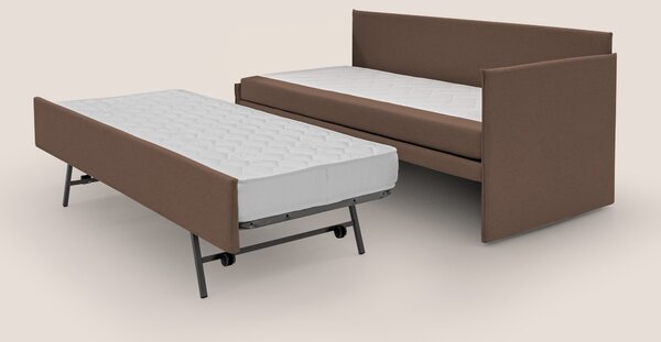 Durini Divano duplex con doppio letto in tessuto simil cotone impermea