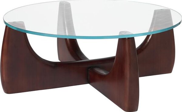 Tavolino salotto classico rotondo color avorio