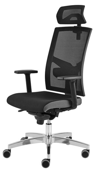 Bümö Seating, poltrona ergonomica per chef – Colore: schienale in rete, nero