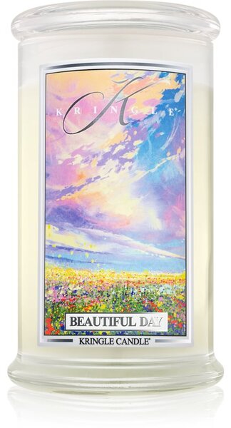 Kringle Candle Beautiful Day candela profumata 624 g
