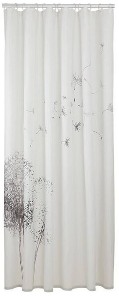 Tenda da doccia Sealskin Flow 180x200 cm Nero/Bianco