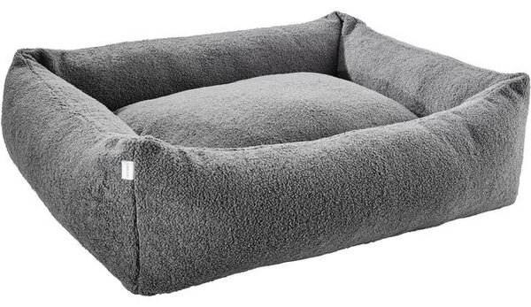 Cuccia per cani grigia con cuscino 120x90 cm - cuscino per cani lavabile -  cuccia per cani impermeabile