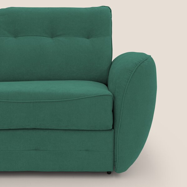 Zeus Divano letto scandinavo con schienale alto in tessuto impermeabil