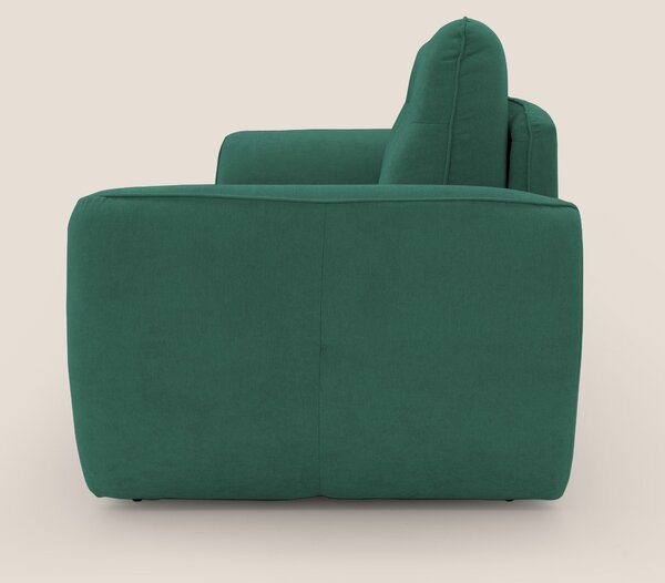 Zeus Divano letto scandinavo con schienale alto in tessuto impermeabil