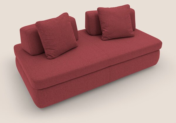 Gransasso Divano letto matrimoniale dal DESIGN innovativo in tessuto i