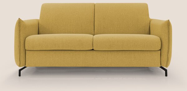 Scarlet divano letto in tessuto misto cotone impermeabile T19 giallo