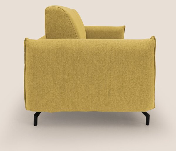 Scarlet divano letto in tessuto misto cotone impermeabile T19 giallo