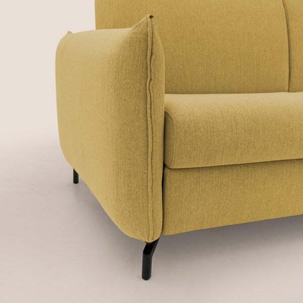 Scarlet divano letto in tessuto misto cotone impermeabile T19 giallo