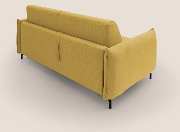 Scarlet divano letto in tessuto misto cotone impermeabile T19 giallo