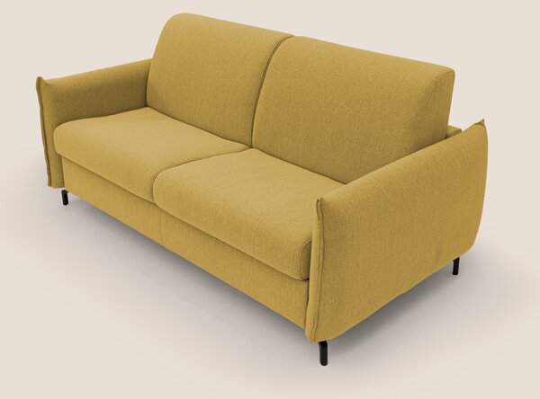 Scarlet divano letto in tessuto misto cotone impermeabile T19 giallo
