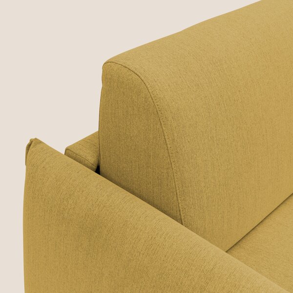Scarlet divano letto in tessuto misto cotone impermeabile T19 giallo